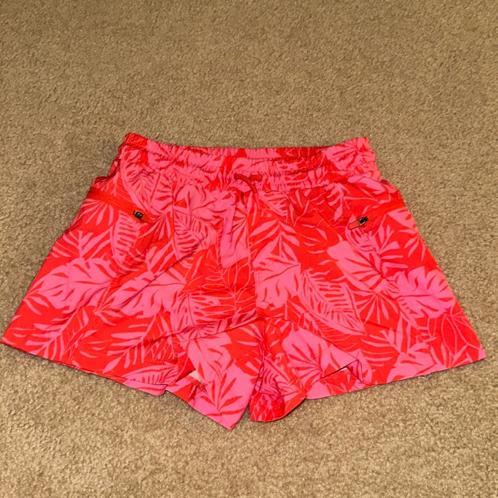 Girl’s Patterned Athletic Shorts Child XL (14-16)